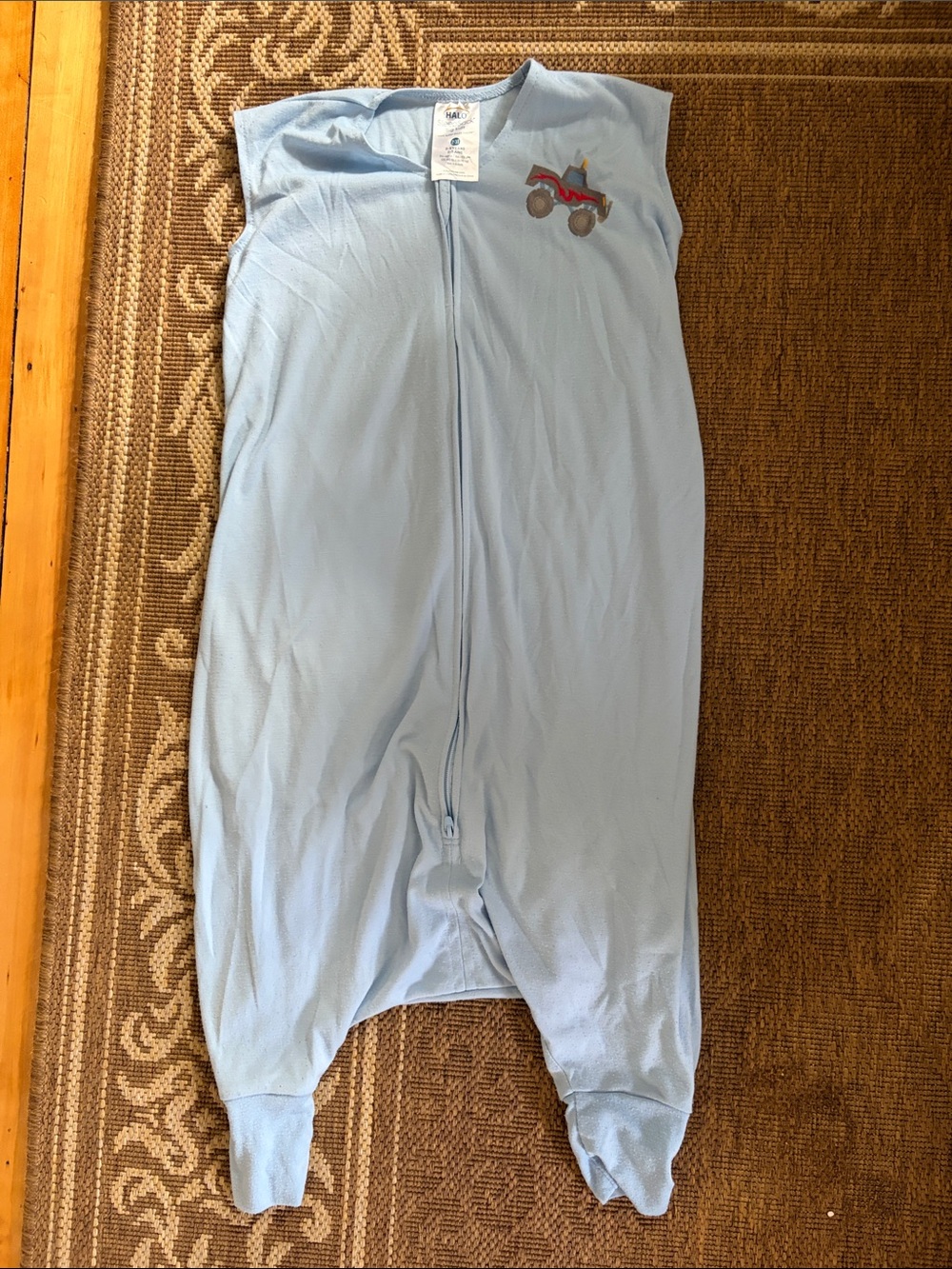 🛻Halo walker 2T-3T sleepsack with Truck Embroidery